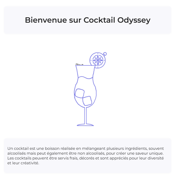 Capture d'écran de Cocktails Odyssey